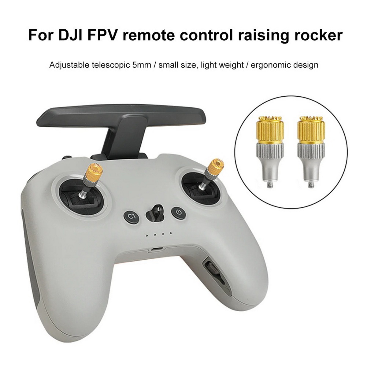2PCS FPV Remote Controller Rad - Drone Control Stick ulasan dan harga