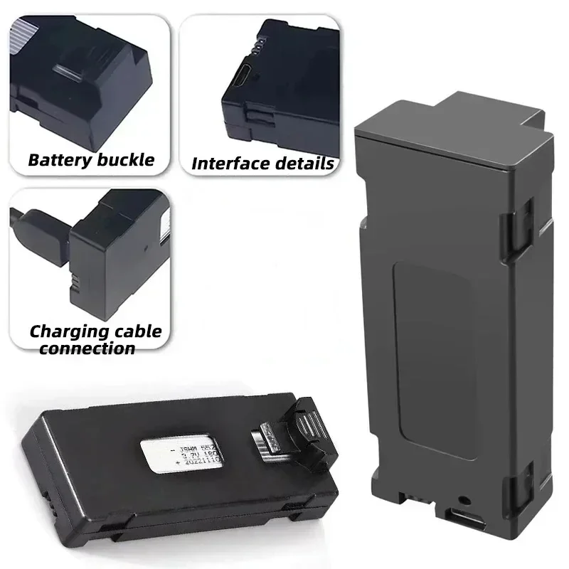 1-10pcs E99 Pro Drone Battery  - Eachine Drone E58 ulasan dan harga